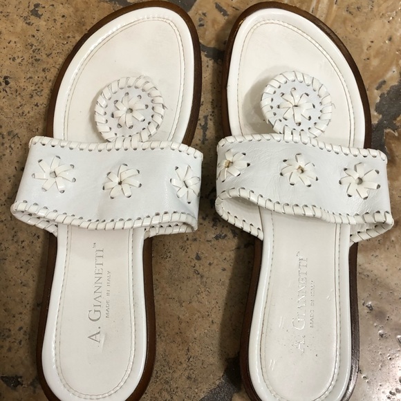 A. Giannetti Shoes - A. Giannetti white sandal